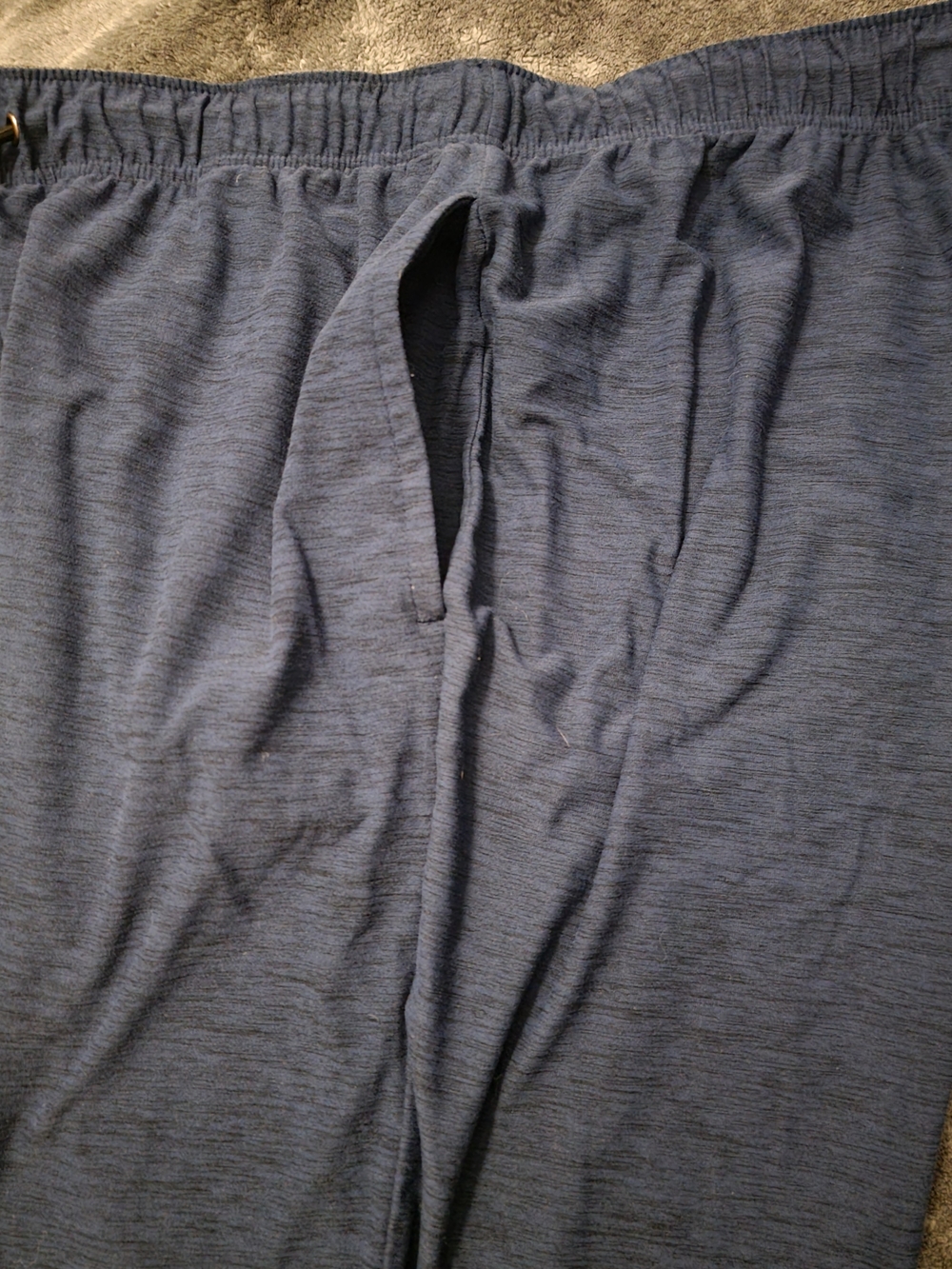 Old Navy-Navy Blue Elastic Drawstring Shorts - Picture 5 of 8
